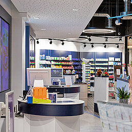 Shopbeleuchtung Apotheke